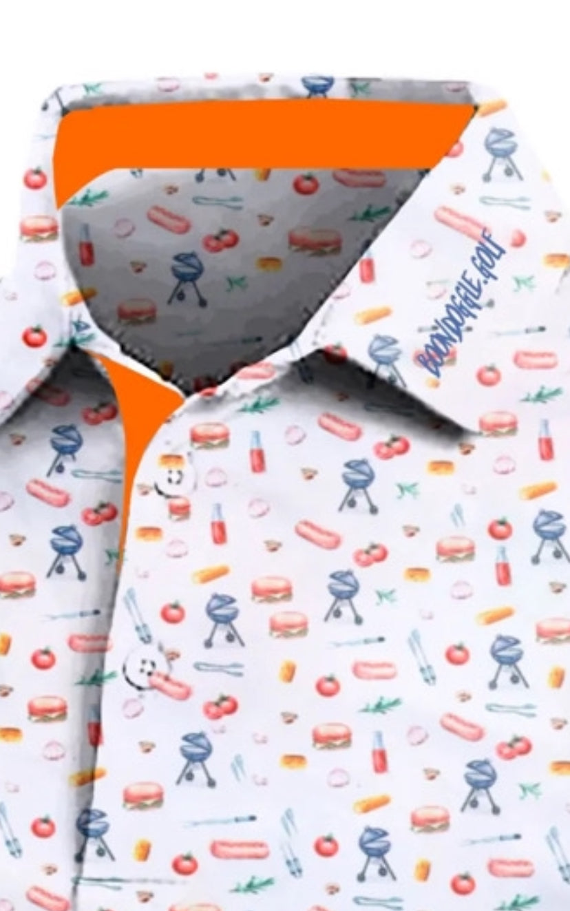 Backyard BBQ Golf Shirt