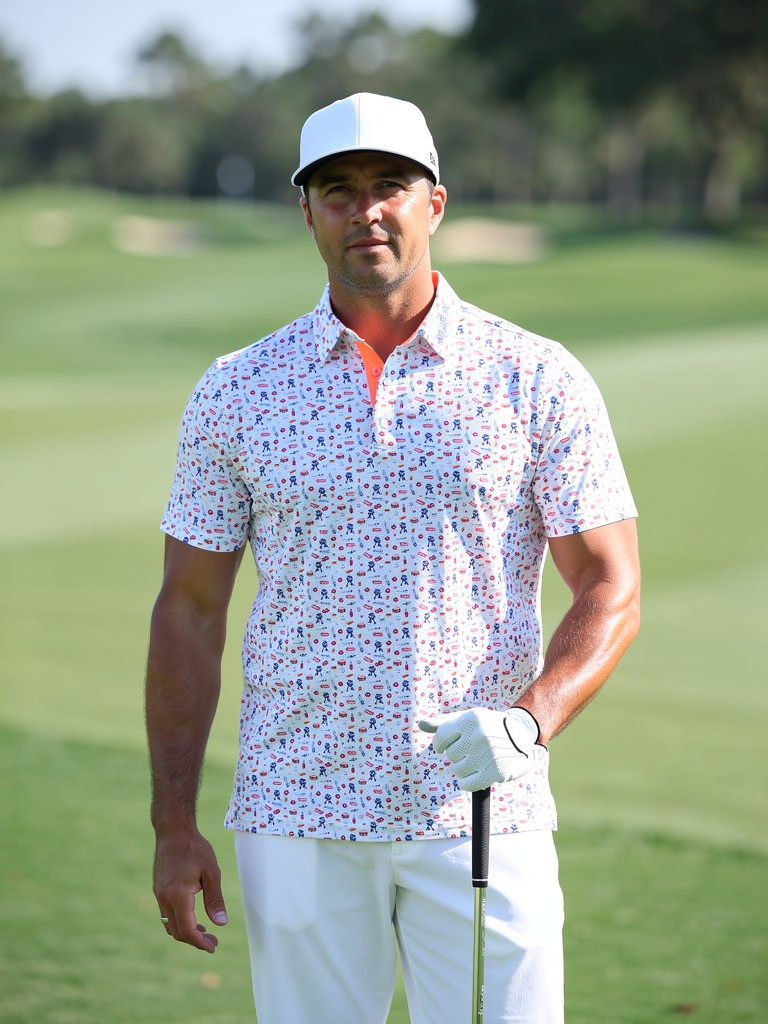 Backyard BBQ Golf Shirt